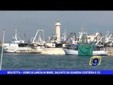 MOLFETTA | Uomo si lancia in mare, salvato da Guardia Costiera e CC