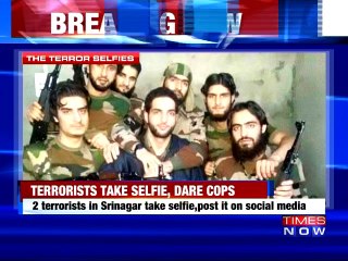 Terrorists Take Selfie In Srinagar | First Time Ever
