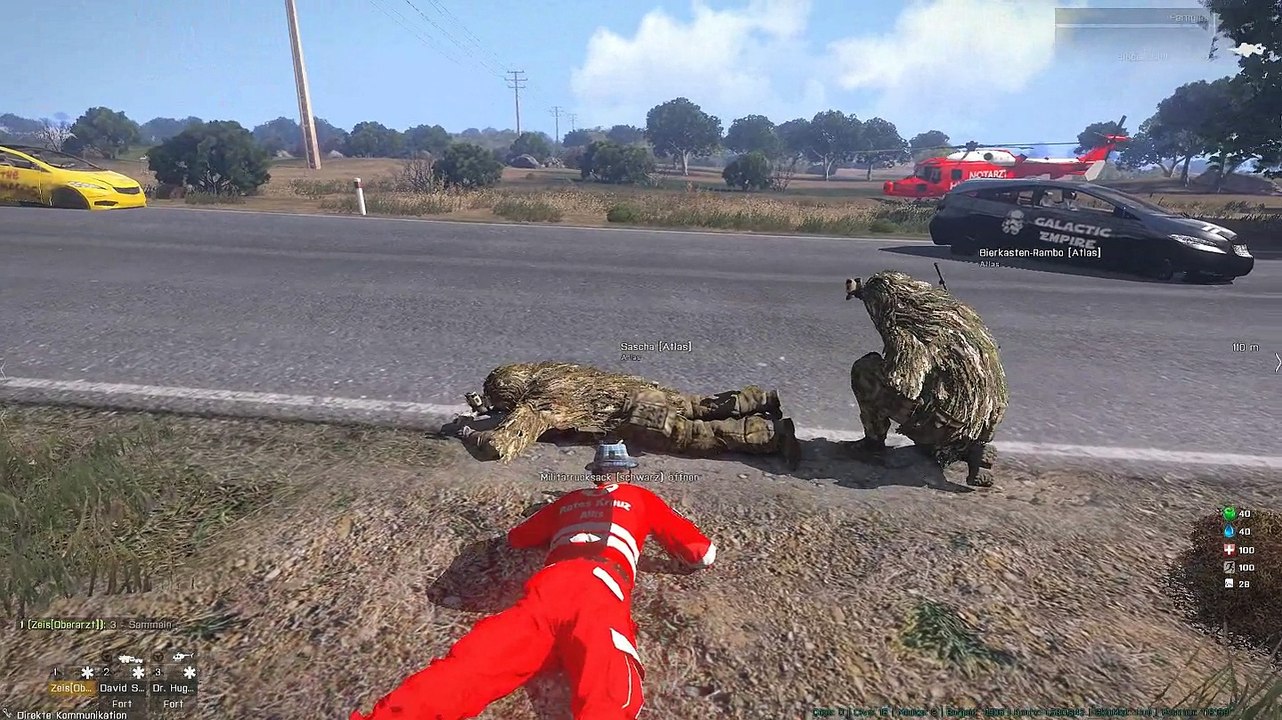 arma 3 altis life schwerer auto unfall heli ohne licht nana