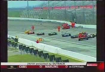 Indy car CRASH [Highest G force ever!]