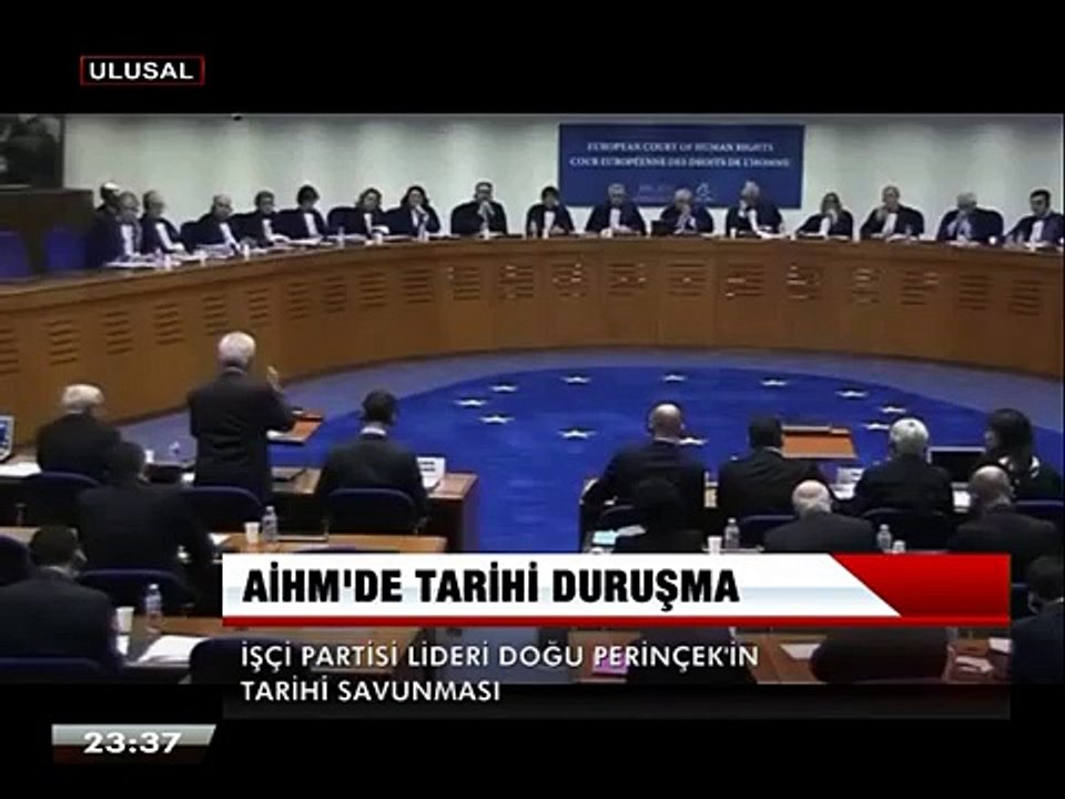 Dr. Doğu Perinçek'in 28 Ocak 2015 de AİHM’de yaptığı savunması