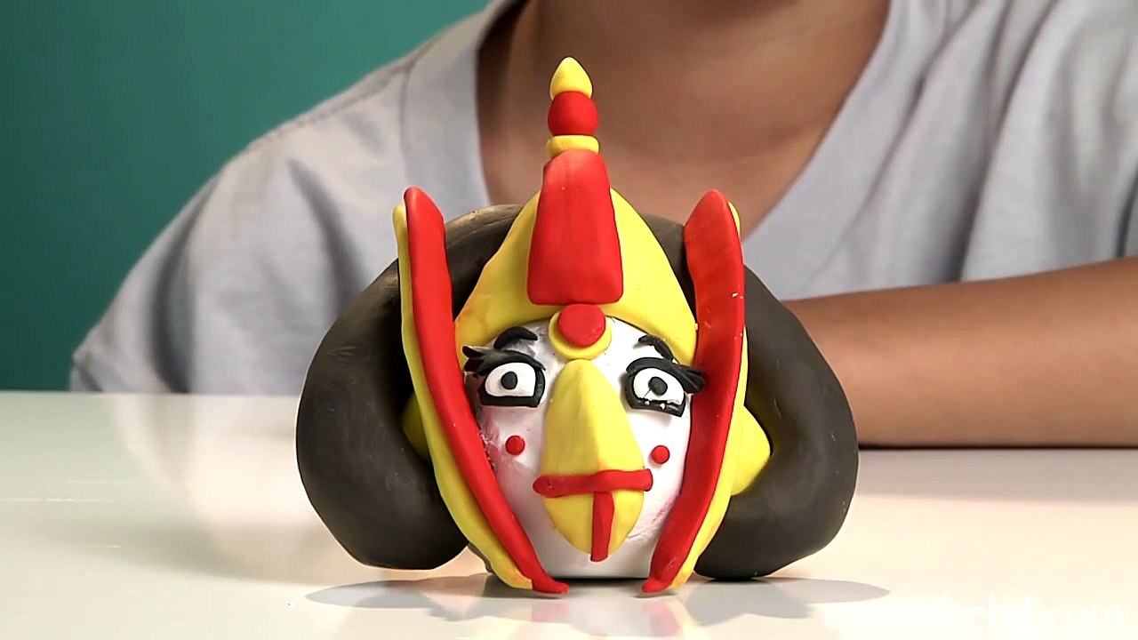 NEW Angry Birds STAR WARS Clay Models (Round 4) Jabba the Hutt Pig, Wampa Pig, Queen Amida