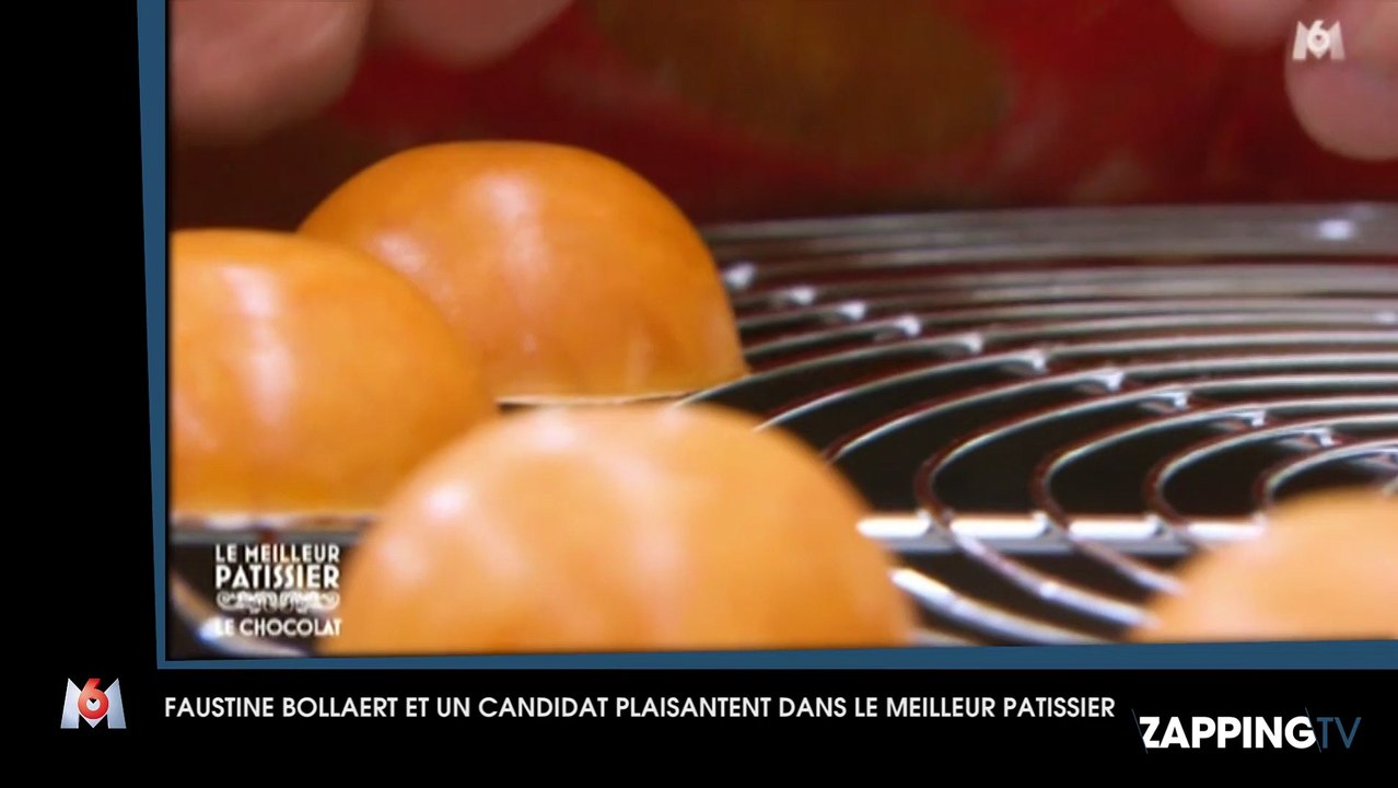 Le Meilleur Pâtissier : Petit jeu de séduction entre Faustine Bollaert et un candidat