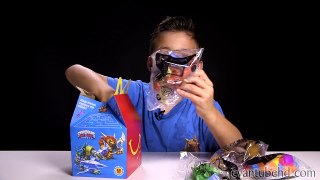 Skylanders Trap Team HAPPY MEAL TOYS! Complete Collection guest starring LEGO Minifigures!