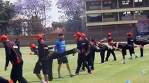 Video footage of Great Inzamam training the Afghan Cricket players Must Watch-)