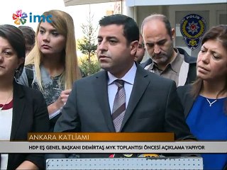 Demirtaş: 'Gizlilik' kararı AKP-IŞİD işbirliğini gizlemeye yönelik
