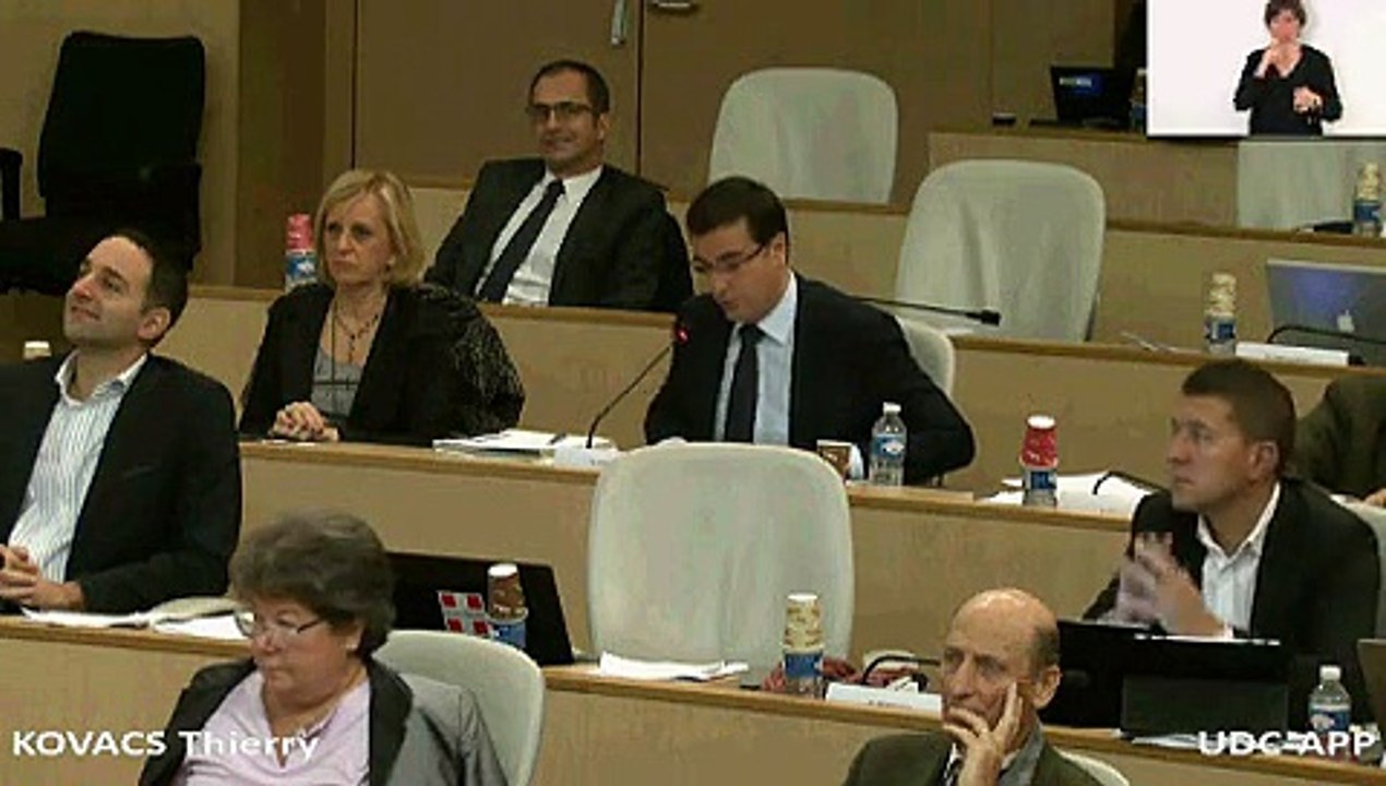 AP 15 octobre 2015 - Intervention de Thierry KOVACS sur la Décision Modificative n° 2 pour 2015