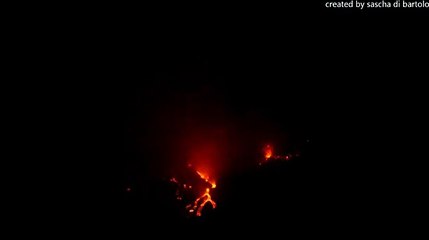 La spettacolare eruzione dell'Etna del 26 e 27 luglio 2014