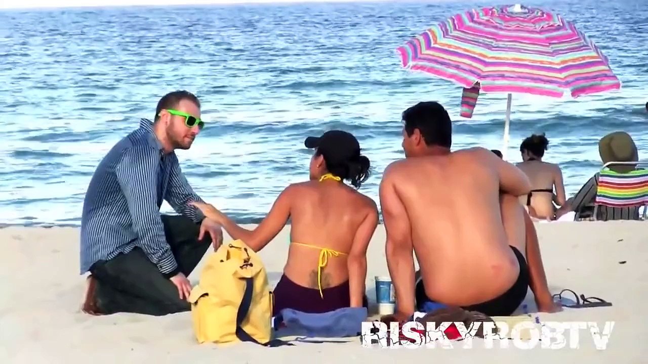 Funny Beach Prank