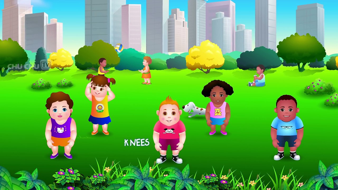Head, Shoulders, Knees & Toes - Exercise Song For Kids