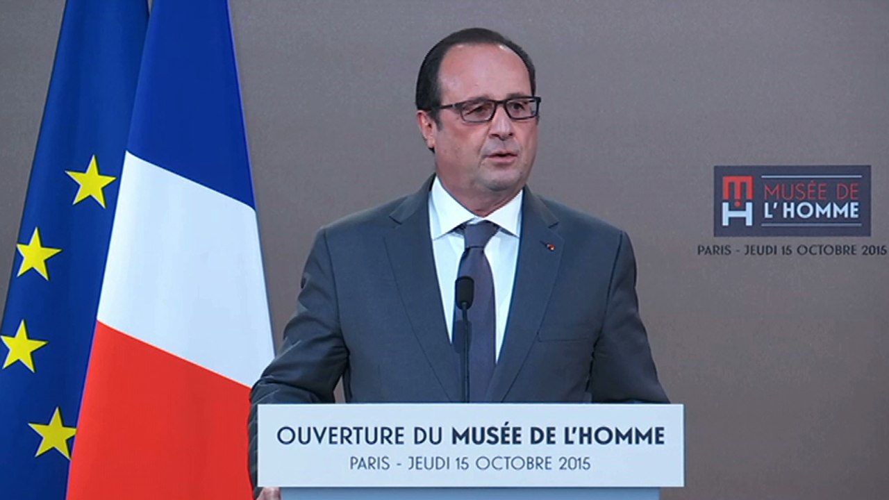 Discours à l'occasion de l'inauguration du Musée de l'Homme
