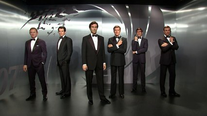 Bond waxworks unveiled ahead of Spectre release