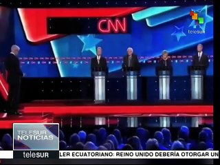 Descargar video: EE.UU.: precandidatos demócratas debaten sobre propuestas electorales