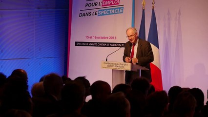 Présentation par Jean-Paul Guillot de la Conférence sur l'emploi dans le spectacle