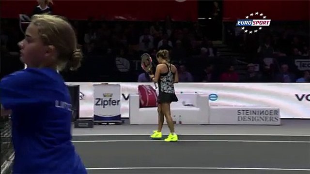 Highlights Barbora Strycova beats Barbara Haas in three sets