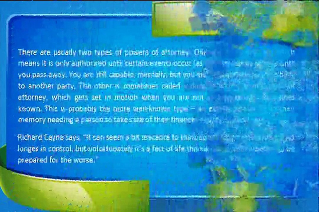 Power of Attorney For Estate Planning