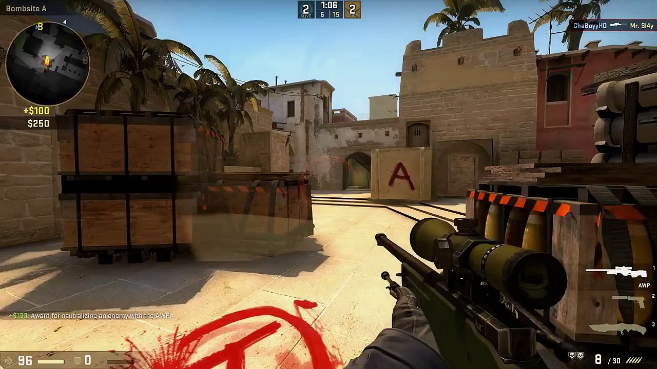 CS:GO AMAZING Dragon Lore NO SCOPE! (CS:GO Funny Moments & Reactions) Competitive Match