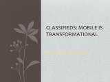 Mobile is Transformational