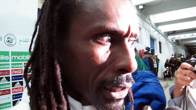 Aliou Cissé s'exprime après Algérie-Sénégal (1-0)