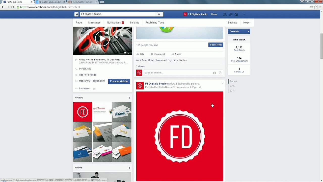How to use Smart Objects in Photoshop | Photoshop tutorials (Hindi) | F1 Digitals