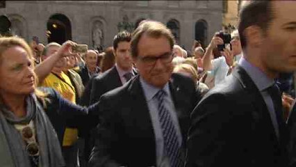 Mas se declara máximo responsable de la consulta soberanista