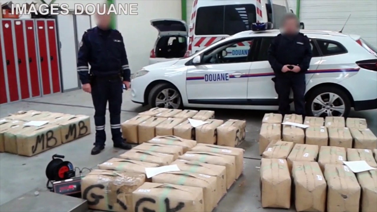 Presque 2 tonnes de cannabis saisies dans la ré...