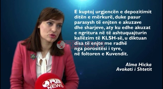 Kallëzimi i KLSH, Avokatja e Shtetit: Histori politike, u publikua përpara se të më vinte raporti