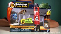 Angry Birds STAR WARS TOYS!!!! Darth Vaders Lightsaber Battle Game Unboxing and Review