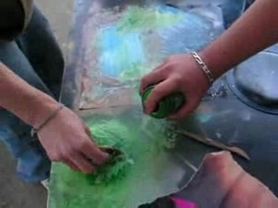 Boulie & zione spacepainting