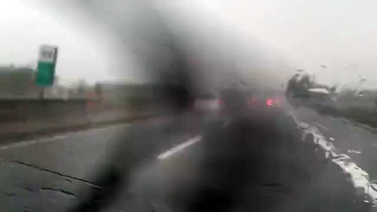 Rain on the A11 towards Florence