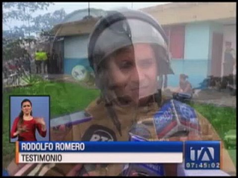 Una persona murió en un incendio registrado en una lubricadora en Santo Domingo