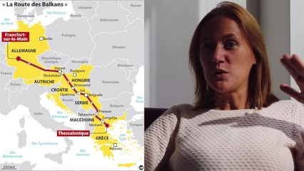 Avec les réfugiés, sur le chemin vers l'Allemagne