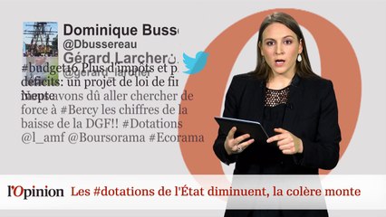 Скачать видео: #tweetclash : Baisse des #dotations de l'État, les élus locaux grondent  #départements