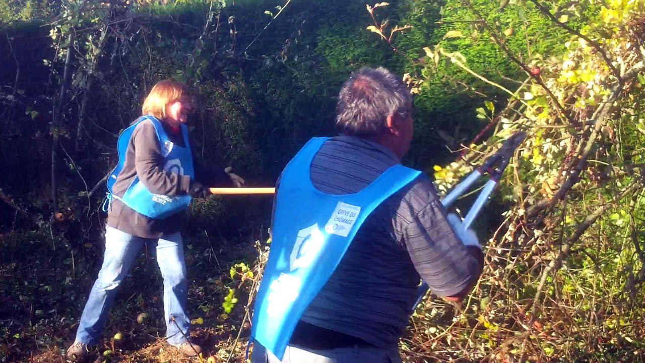 Première grève du chômage le 15 octobre 2015 à Pipriac (Ille-et-Vilaine)