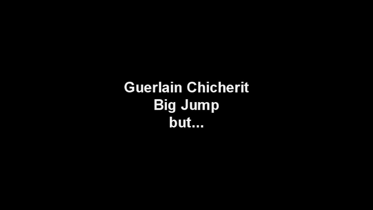 Guerlain Chicherit Jump for world record but crash
