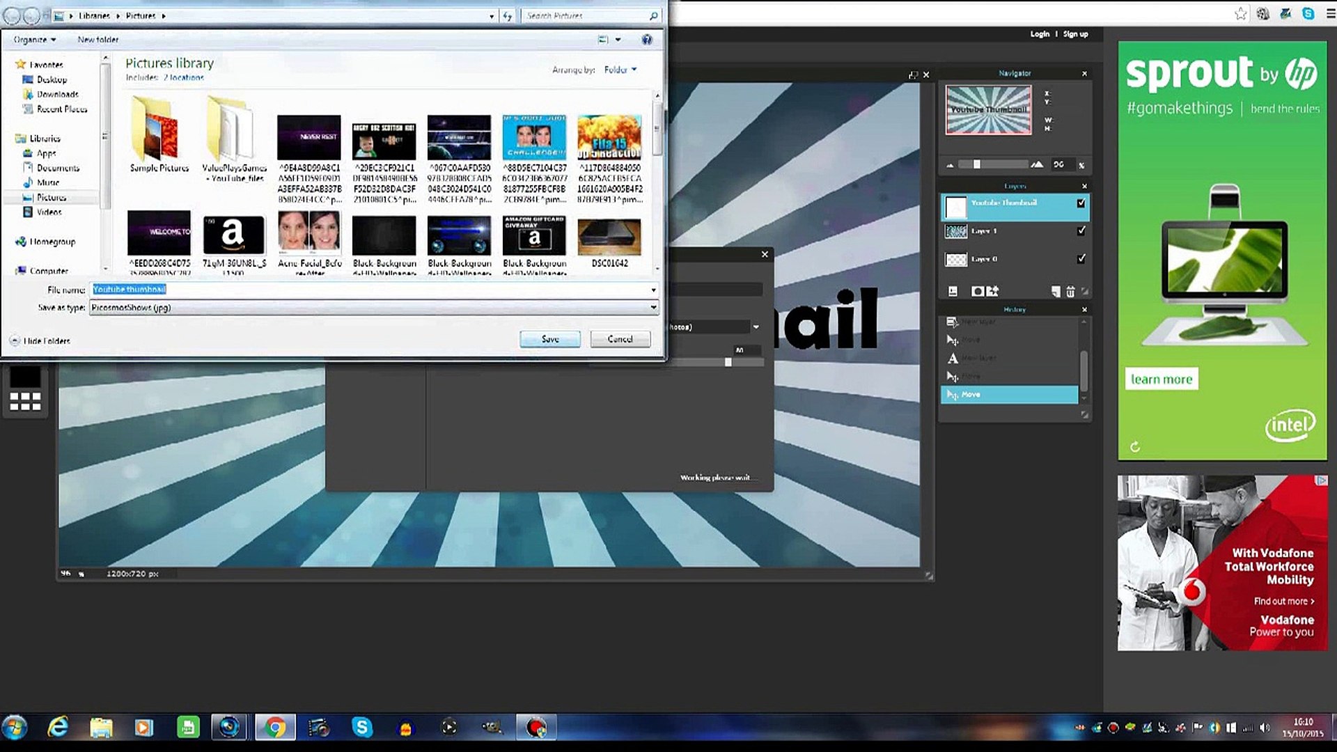 ⁣How To Make A Youtube Thumbnail With Pixlr