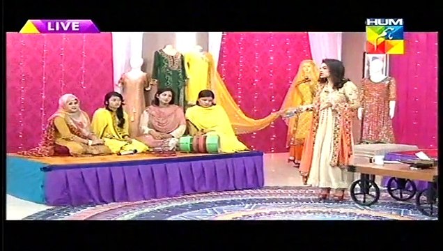 Jago Pakistan Jago HUM TV Morning Show Sanam Jung 28 Sep 2015