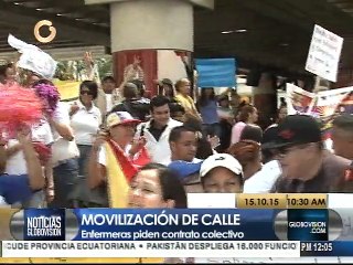 Enfermeras: Nuestra protesta no es política