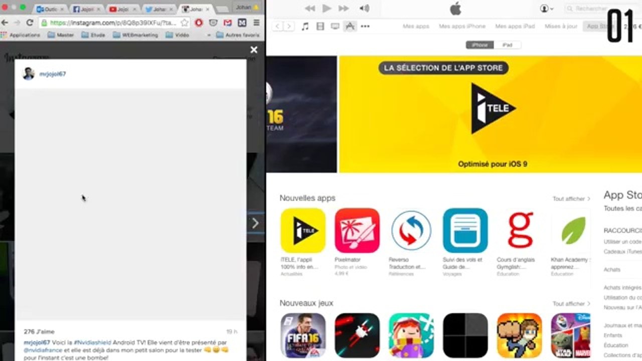 Les Nouveautés de MAC OS X El Capitan en 50 secondes