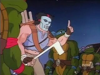 Tortues Ninja Les Chevaliers décaille S05E14 - Leonardo se dédouble