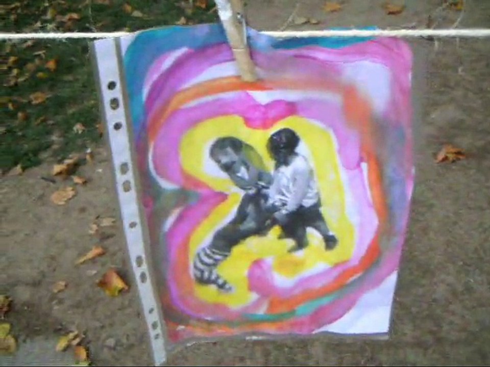 La grande Lessive de L’école Maternelle de Jolibois (87)