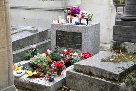 Stars des cimetières 2 - Jim Morrison