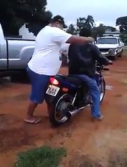 Funny scooter fall LOL - ViralVideo