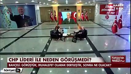 Bahçeli her şeye hayır diyor düşüncesi