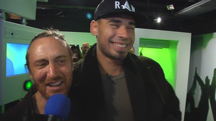 Guetta steals the show as Afrojack unveils wax figure