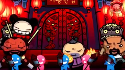 Pucca Short Animations The Opening Ceremony of Go ryong Restaurant 거룡반점 신장개업 [HD]