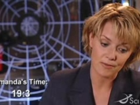 Amanda Tapping et David Hewlett