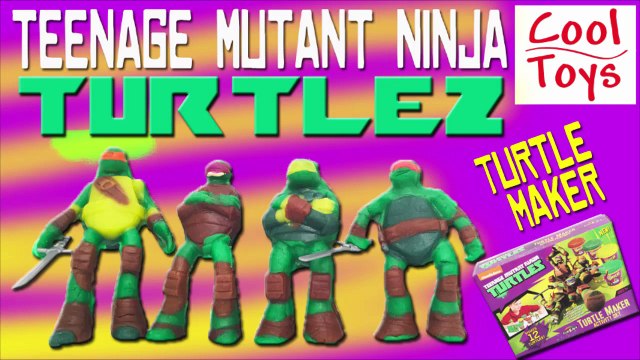 TMNY Teenage Mutant Ninja Turtle Maker Softee Dough Play Doh by CoolToys