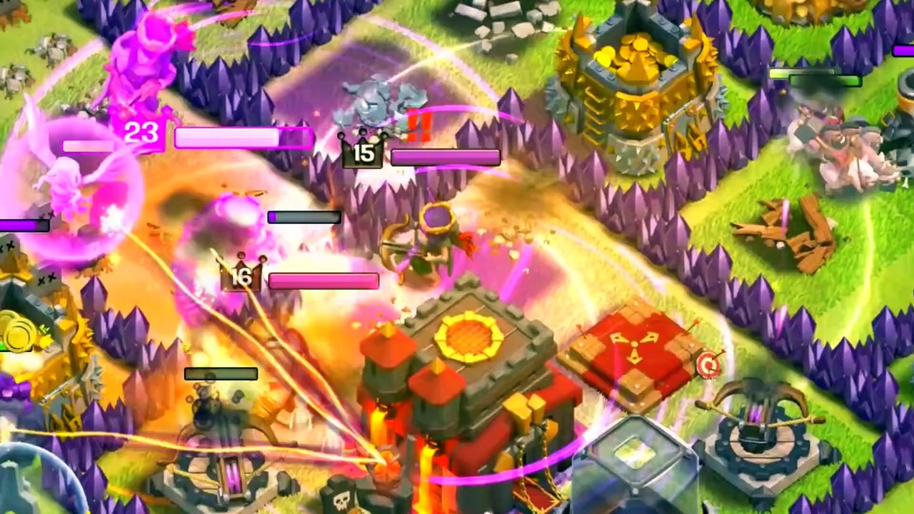 Clash of Clans-BETA TESTING NEW ATTACKS! WOW OMG!! Funny Moments+CRAZY COC GAMEPLAY!!