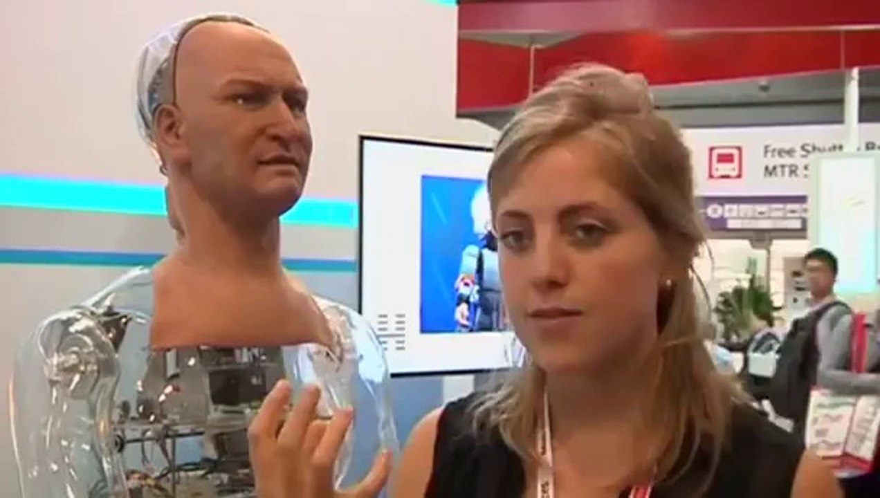 Humanoid (Human like) Robot can Recognise and Interact with People
